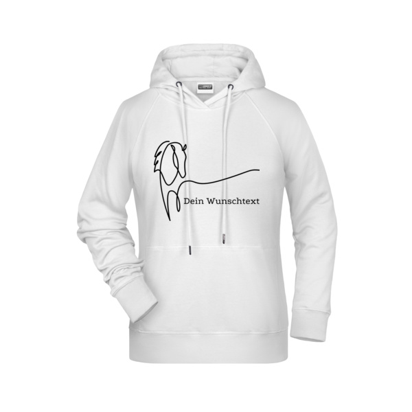 Linea - selbst einfärben - Ladies' Hoody Miniaturansicht
