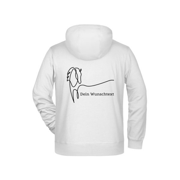 Linea - selbst einfärben - Men's Zip Hoody Miniaturansicht